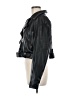 Topshop 100% Polyurethane Black Jacket Size 8 - photo 5