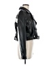 Topshop 100% Polyurethane Black Jacket Size 8 - photo 4