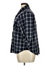 Lily Star 100% Polyester Plaid Blue 3/4 Sleeve Blouse Size XL - photo 5