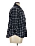 Lily Star 100% Polyester Plaid Blue 3/4 Sleeve Blouse Size XL - photo 4