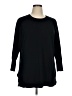 J.Jill Black Pullover Sweater Size XL - photo 1