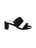 42 Gold Black Sandals Size 6 1/2 - photo 1