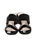 42 Gold Black Sandals Size 6 1/2 - photo 2