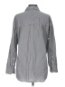 Gloria Vanderbilt 100% Cotton Stripes Gray Long Sleeve Button-Down Shirt Size S - photo 2