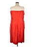 Talbots Red Cocktail Dress Size 20w - photo 2
