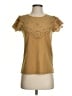 J.Crew 100% Cotton Gold Short Sleeve Top Size XS - photo 1