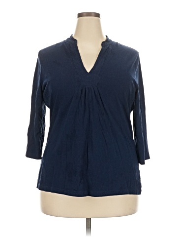 Carole Little 3/4 Sleeve T-Shirt (view 1)