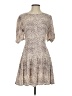 Unbranded Tweed Tan Ivory Casual Dress Size S - photo 1