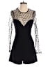 BCBGeneration 100% Polyester Black Romper Size 2 - photo 1