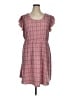 Lands' End 100% Polyester Paisley Floral Pink Casual Dress Size 1X - photo 1
