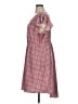 Lands' End 100% Polyester Paisley Floral Pink Casual Dress Size 1X - photo 5