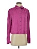 Pilcro Purple Long Sleeve Blouse Size S - photo 1