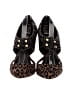 Sarah Flint Animal Print Brown Heels Size EU 37 - photo 2