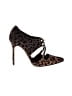 Sarah Flint Animal Print Brown Heels Size EU 37 - photo 1