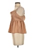 American Eagle Outfitters 100% Polyester Tan Sleeveless Blouse Size S - photo 5