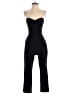 Adelyn Rae 100% Polyester Solid Black Jumpsuit Size XS - photo 1