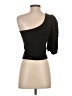 Shein Black 3/4 Sleeve Top Size S - photo 2