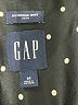Gap 100% Polyester Polka Dots Black Long Sleeve Blouse Size M - photo 7