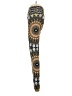 Wolven Print Gold Leggings Size S - photo 5