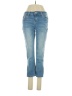 a.n.a. A New Approach Hearts Blue Jeans Size 4 - photo 1