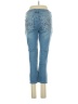 a.n.a. A New Approach Hearts Blue Jeans Size 4 - photo 2