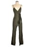 GB 100% Rayon Solid Green Jumpsuit Size S - photo 1
