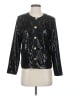 Vince Camuto Metallic Black Jacket Size 4 - photo 1