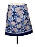 Talbots Paisley Blue Casual Skirt Size 14 - photo 1