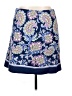 Talbots Paisley Blue Casual Skirt Size 14 - photo 2