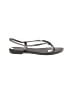 Old Navy Gray Flip Flops Size 7 - photo 1