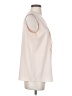 DKNY Ivory Sleeveless Blouse Size S - photo 4