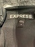 Express 100% Polyester Solid Black Romper Size 0 - photo 4
