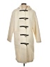 Theory 100% Polyester Ivory Coat Size S - photo 1
