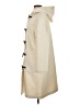 Theory 100% Polyester Ivory Coat Size S - photo 5