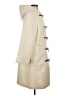 Theory 100% Polyester Ivory Coat Size S - photo 4