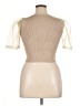 DAZY Ivory Short Sleeve Top Size XL - photo 2