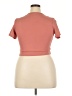 Find Me Pink Short Sleeve Top Size 3X - photo 2
