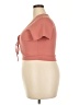 Find Me Pink Short Sleeve Top Size 3X - photo 5