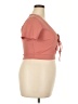 Find Me Pink Short Sleeve Top Size 3X - photo 4