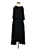 Splendid Solid Black Casual Dress Size M - photo 1