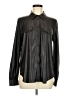 BCBGMAXAZRIA 100% Polyurethane Black Long Sleeve Blouse Size M - photo 1