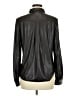 BCBGMAXAZRIA 100% Polyurethane Black Long Sleeve Blouse Size M - photo 2