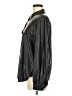 BCBGMAXAZRIA 100% Polyurethane Black Long Sleeve Blouse Size M - photo 5
