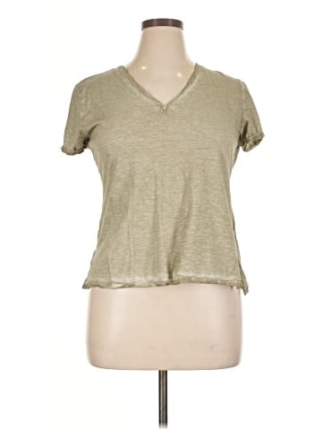 Ecru Short Sleeve T-Shirt (view 1)