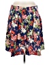 Parameter Floral Blue Casual Skirt Size 8 - photo 1