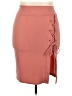 Find Me Solid Orange Casual Skirt Size 3X - photo 1