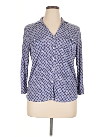 J. McLaughlin 3/4 Sleeve Button-Down Shirt (view 1)