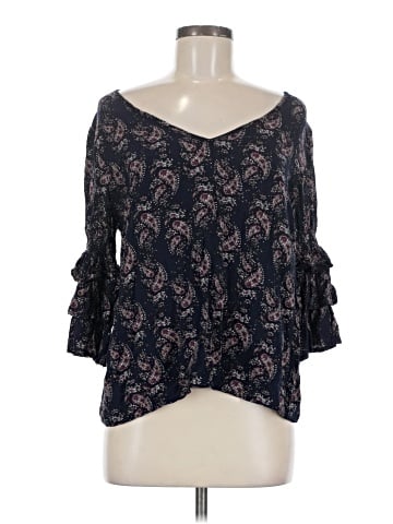 Solitaire 3/4 Sleeve Blouse (view 1)