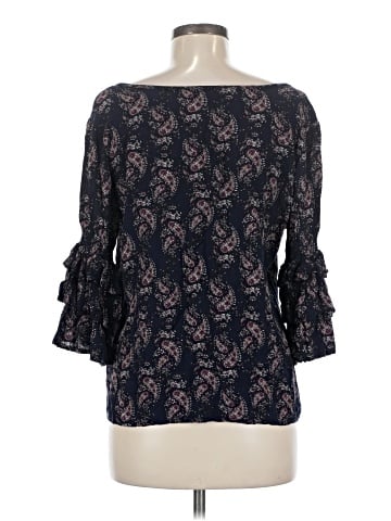Solitaire 3/4 Sleeve Blouse (view 2)