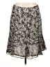 Ellen Tracy 100% Polyester Print Gray Casual Skirt Size 14 - photo 1